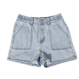 Gogo Jeans USA Girls Denim Shorts, Light Blue, Size 3/26